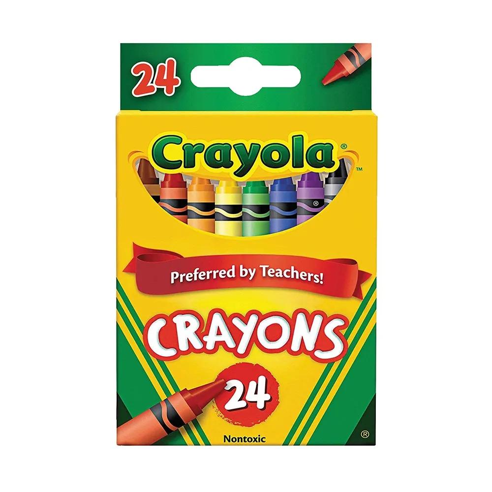 bo 24 but sap mau an toan cho tre crayola crayons
