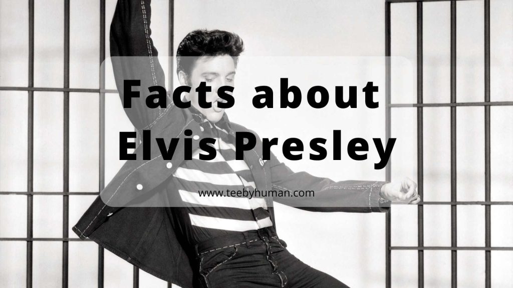 12 Best T shirts Show Facts about Elvis Presley