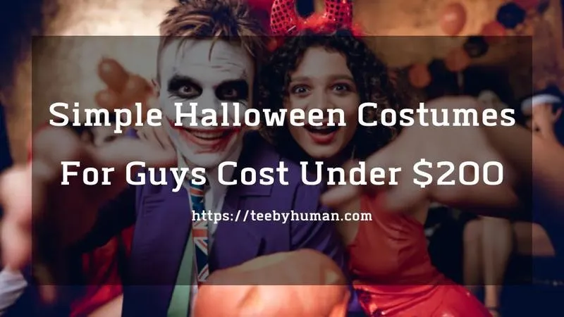 simple halloween costumes for guys