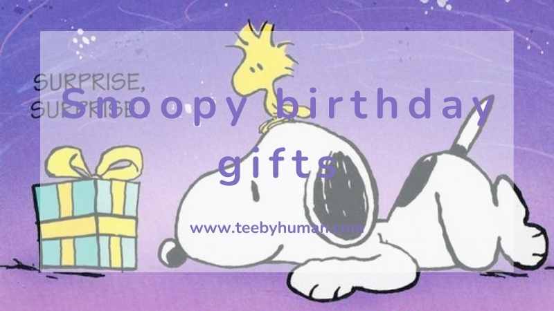 10 Cute Snoopy Birthday Gifts That Fans Of Snoopy Should Own 1