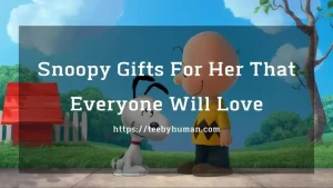 snoopy gifts for her